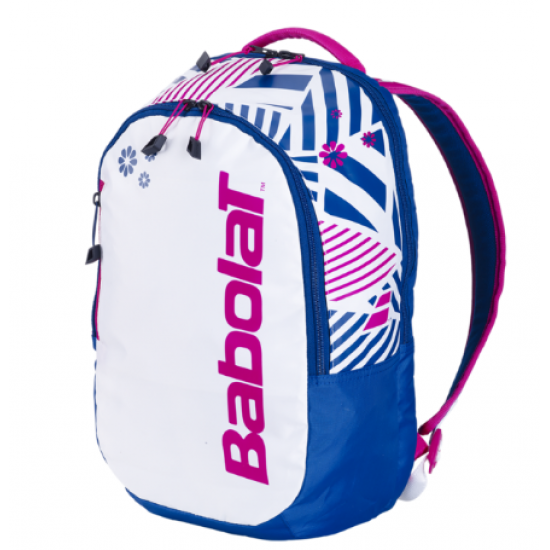 MOCHILA BABOLAT KIDS - ROSA/BRANCO